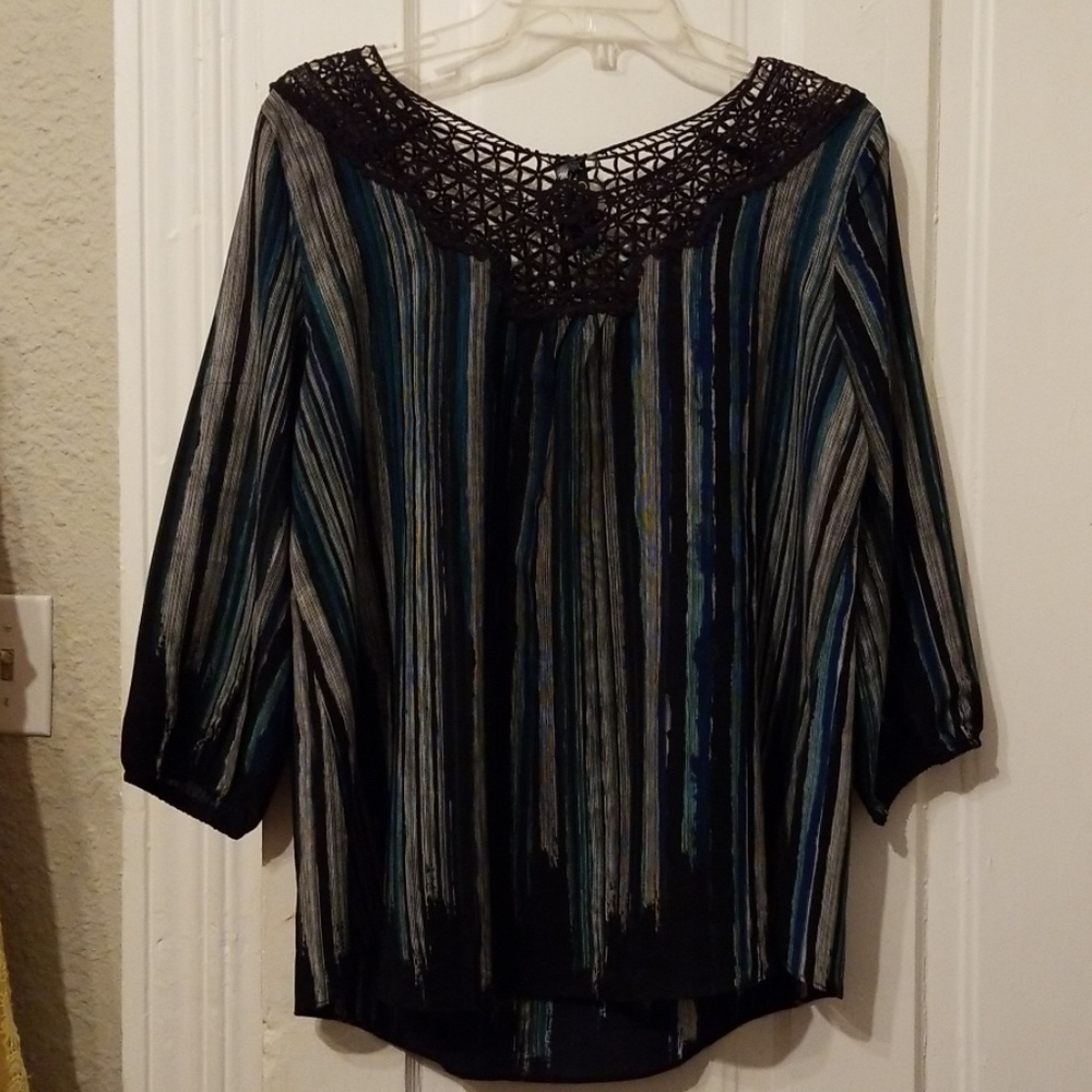 Blouse from Andrea's boutique.